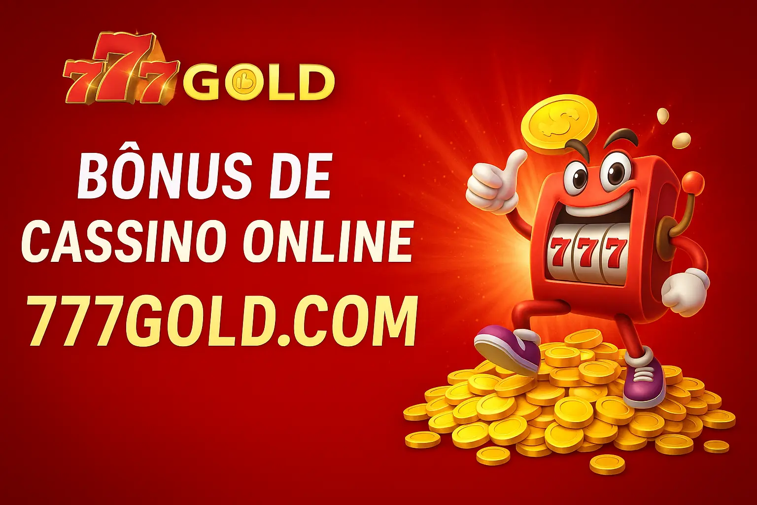 O bônus promocional 777GOLD.COM é uma ótima maneira de começar sua aventura